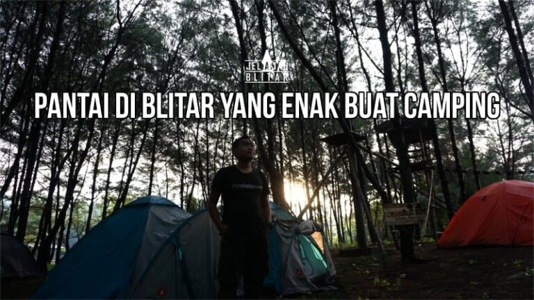 Pantai di Blitar enak buat camping