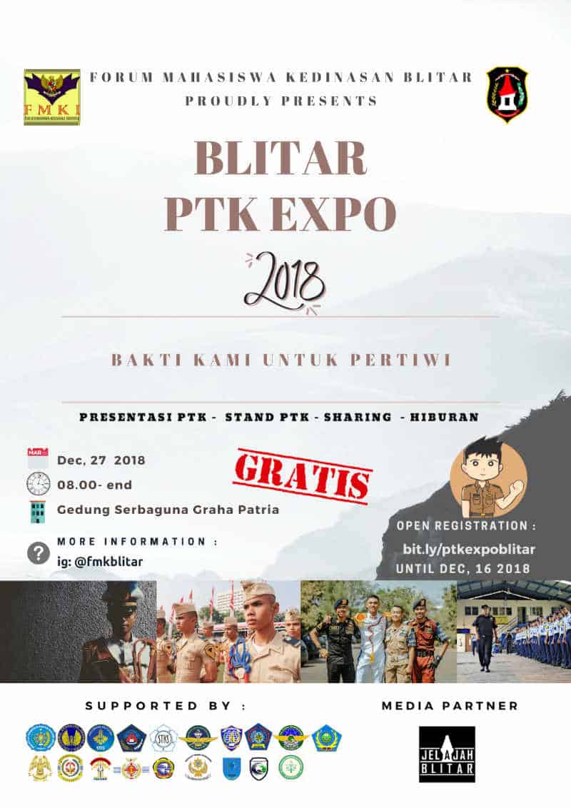 Poster Blitar PTK Expo