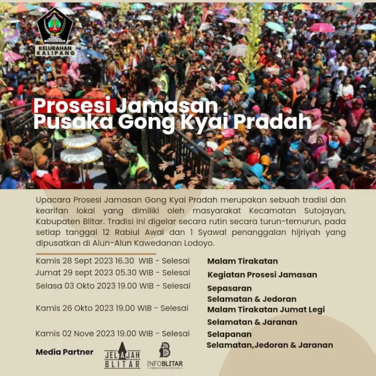 Siraman Gong Kyai Pradah 2023